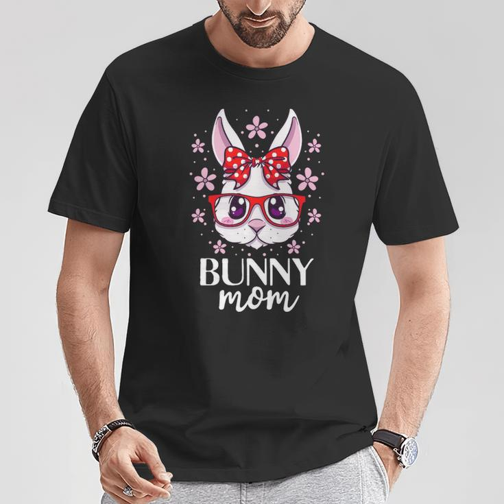 Bunny Mom Mama Cute Rabbit Lover Bunnies Owner T-Shirt Unique Gifts