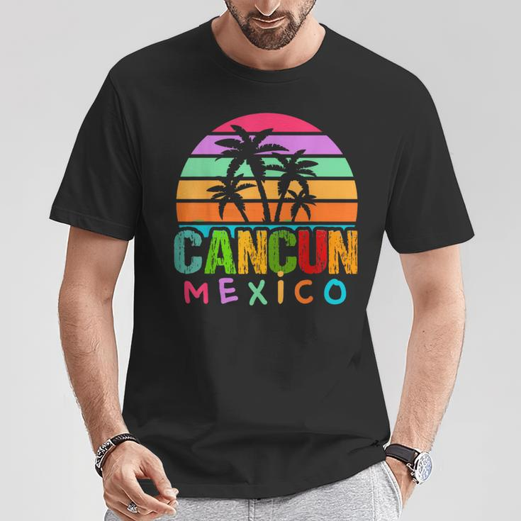 Cancun Mexico 2024 Vacation Beach Matching Family Group T-Shirt Unique Gifts