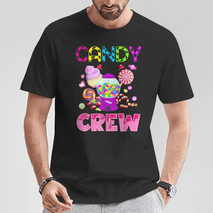 Candy Land Candy Crew Decorations Sweetie Candy Squad T-Shirt Funny Gifts