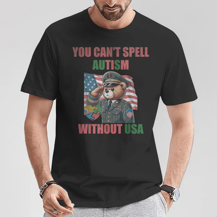 You Can't Spell Autism Without Usa T-Shirt Unique Gifts