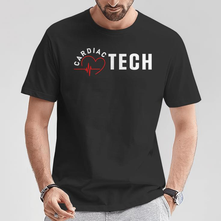 Cardiac Tech Heart T-Shirt Unique Gifts