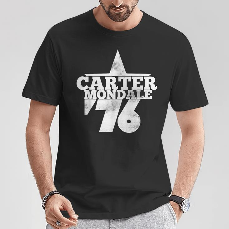 Carter Mondale 76 Jimmy Carter 1976 Vintage T-Shirt Unique Gifts