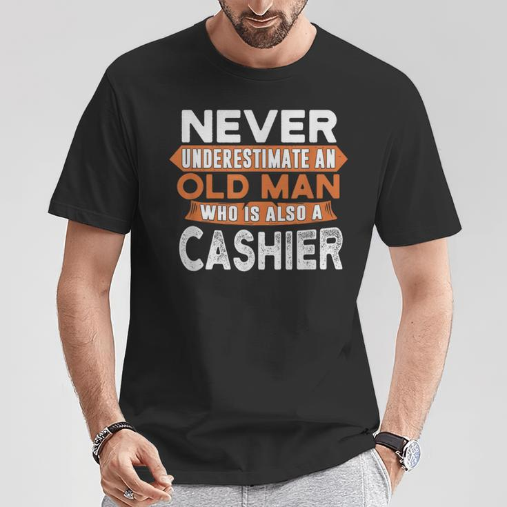 Who Is Also A Cashier T-Shirt Unique Gifts