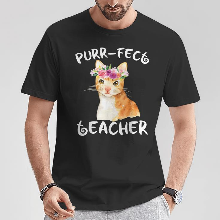 Cat Lover For Teachers Educators Appreciation T-Shirt Unique Gifts