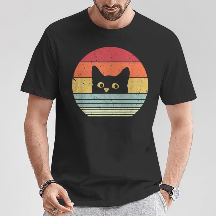 Cat Vintage Retro Vintage T-Shirt Lustige Geschenke