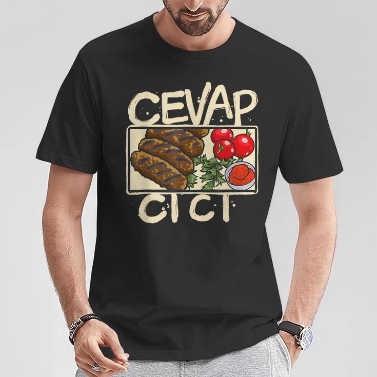 Cevapcici Cevapi Essen Cevapcici Grill Balkanlover S T-Shirt Lustige Geschenke