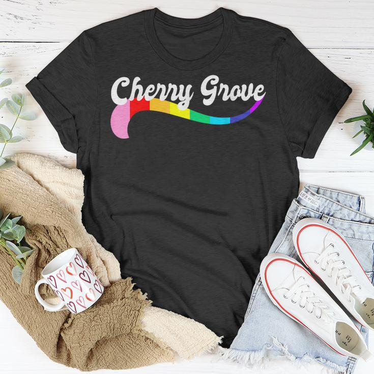 Cherry Grove Fire Island Gay Pride Homo Pride Nyc Queer Love T-Shirt Unique Gifts