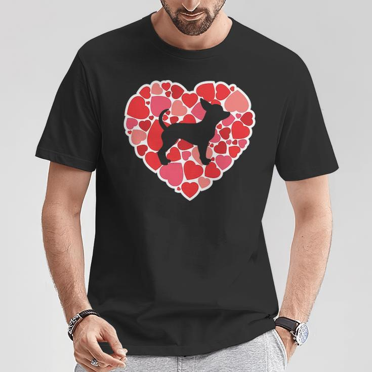Chihuahua Dog Lovers Valentine's Day Chihuahua T-Shirt Unique Gifts