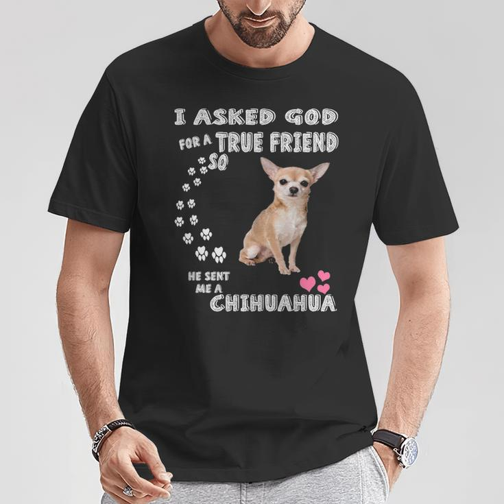 Chihuahua Techichi Dog Lovers Cute Chihuahua Mom T-Shirt Unique Gifts