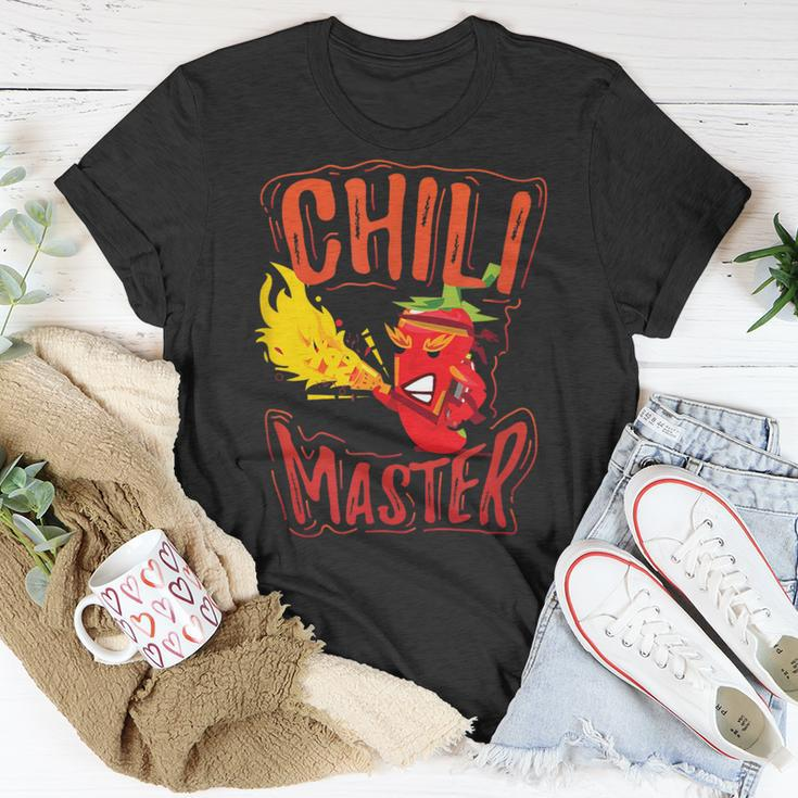 Chili Master Food Contest Cook Off Red Pepper T-Shirt Unique Gifts