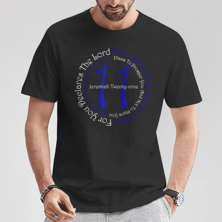 Christian Religious Hope And A Future Jeremiah 29 T-Shirt Unique Gifts