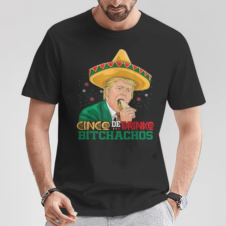 Cinco De Drinko Bitchachos Trump Cinco De Mayo Mexican T-Shirt Unique Gifts