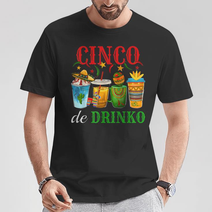 Cinco De Drinko Drinking Matching Family Party T-Shirt Unique Gifts