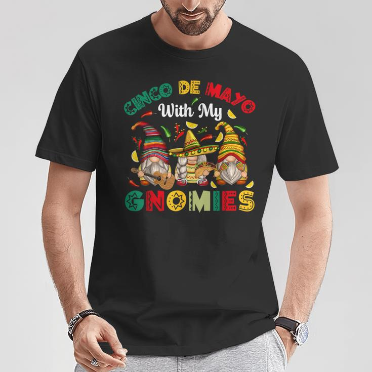 Cinco De Mayo With My Gnomies Mexican Fiesta Women T-Shirt Unique Gifts
