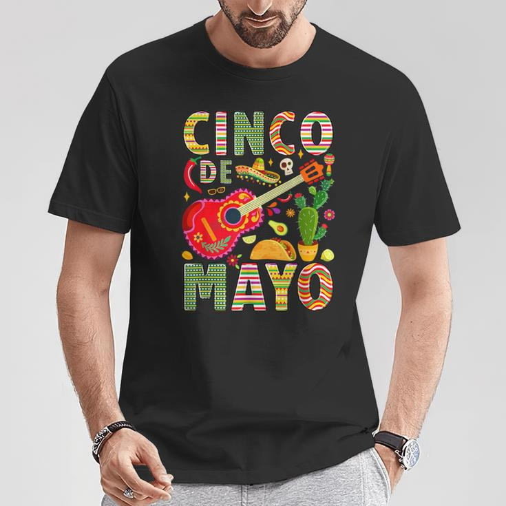 Cinco De Mayo Mexican Fiesta Celebrate 5 De Mayo May 5 Party T-Shirt Unique Gifts