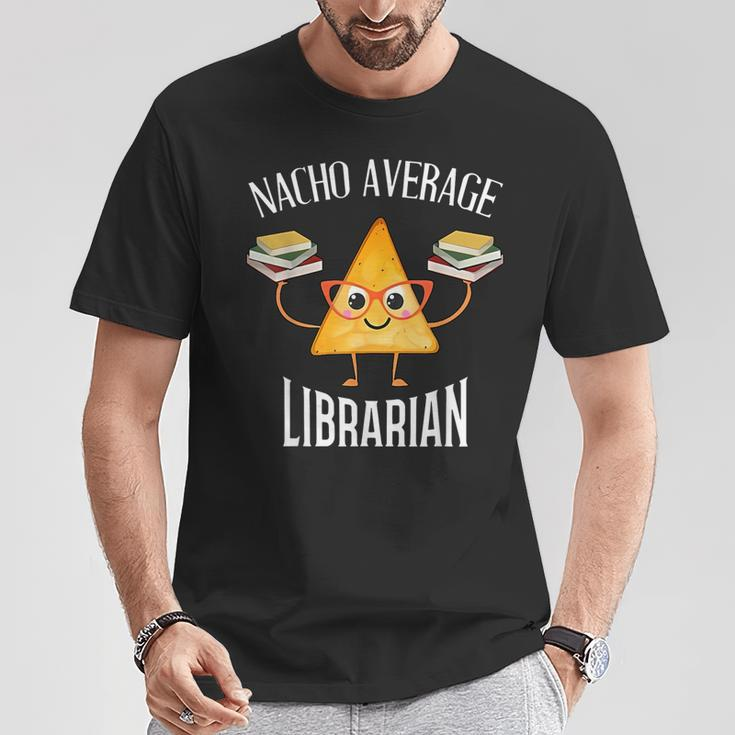 Cinco De Mayo Nacho Average Librarian Library Mexican Party T-Shirt Personalized Gifts