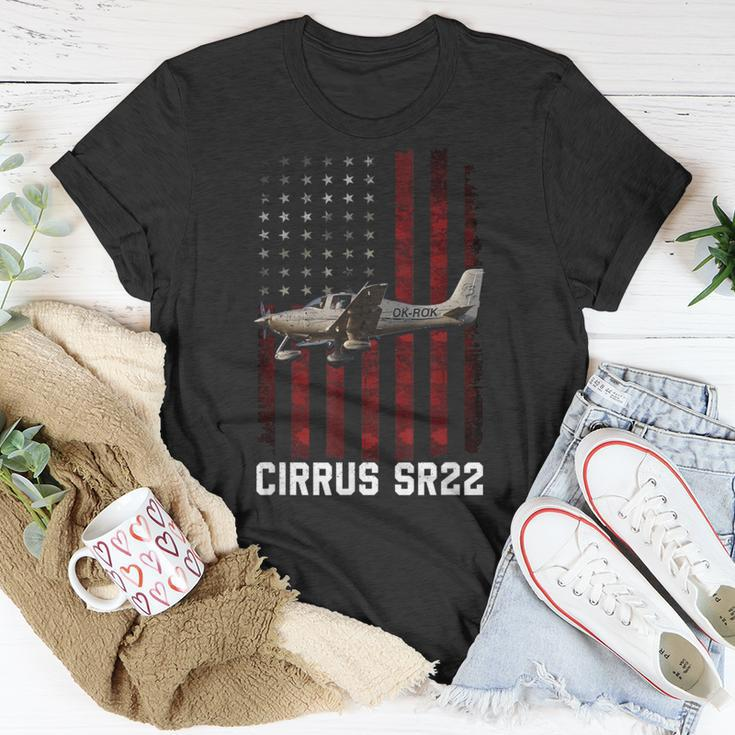 Cirrus Sr22 Aircraft T-Shirt Unique Gifts