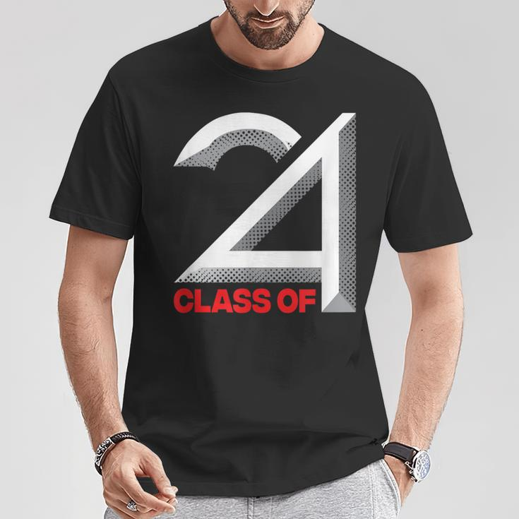 Class Of 2024 Graduation Senior High School College T-Shirt Unique Gifts