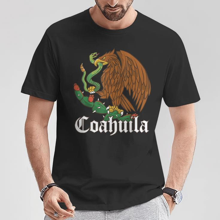 Coahuila Mexico With Mexican Eagle Coahuila T-Shirt Unique Gifts