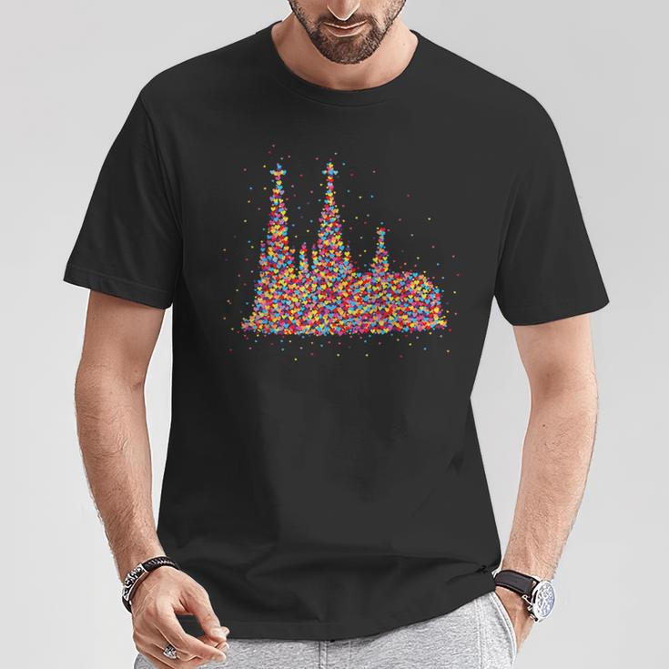 Cologne Cathedral Carnival Confetti Idea S T-Shirt Lustige Geschenke