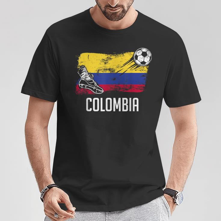 Colombia Flag Jersey Colombian Soccer Team Colombian T-Shirt Unique Gifts