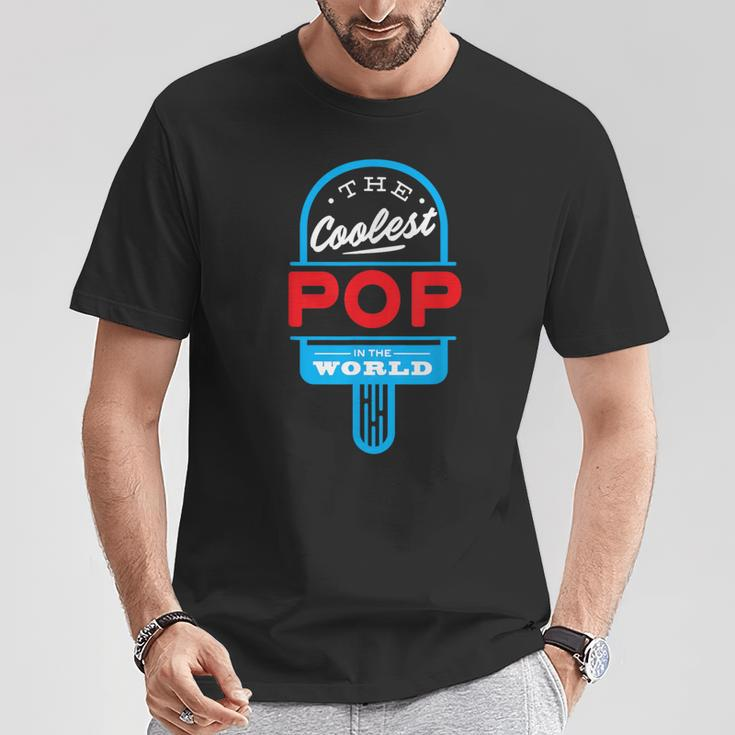 The Coolest PopPopsicle Father Summer T-Shirt Unique Gifts
