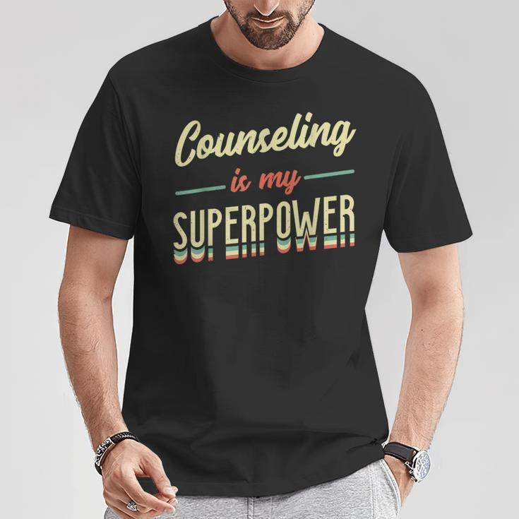 Counseling Is My Superpower School Counselor T-Shirt Unique Gifts