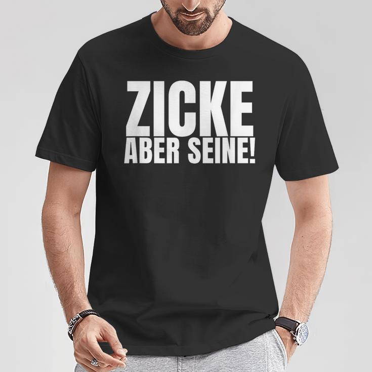 Couple Bitch Aber Seine Idiot Aber Ihre Ihr T-Shirt Lustige Geschenke