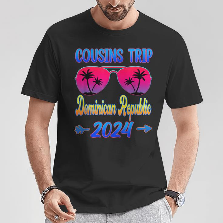Cousins Trip Dominican Republic 2024 Glasses Cousin Matching T-Shirt Unique Gifts