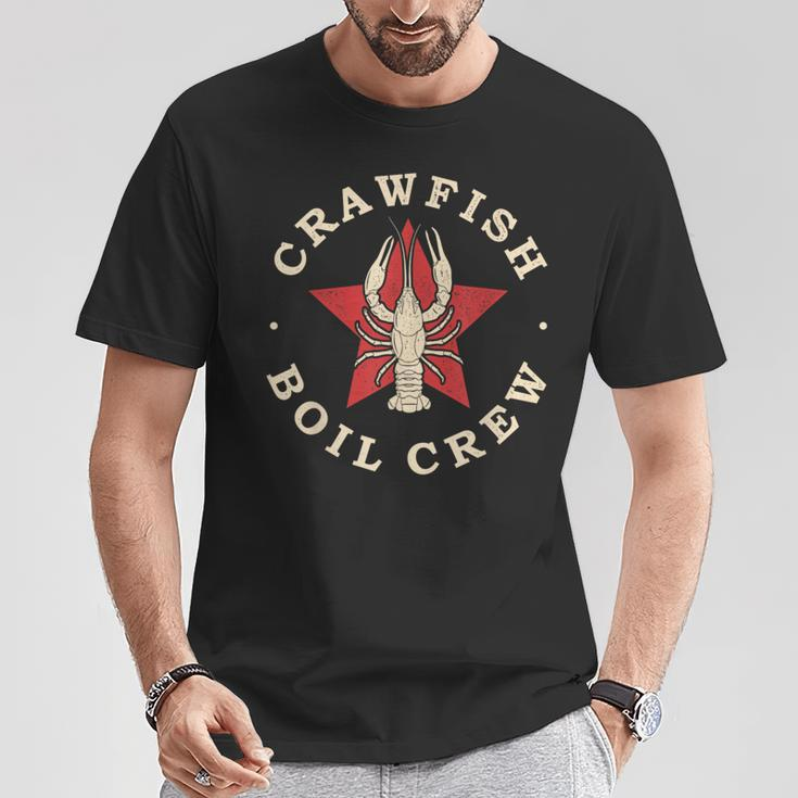 Crawfish Boil Crew Cajun Crayfish Party Festival T-Shirt Unique Gifts