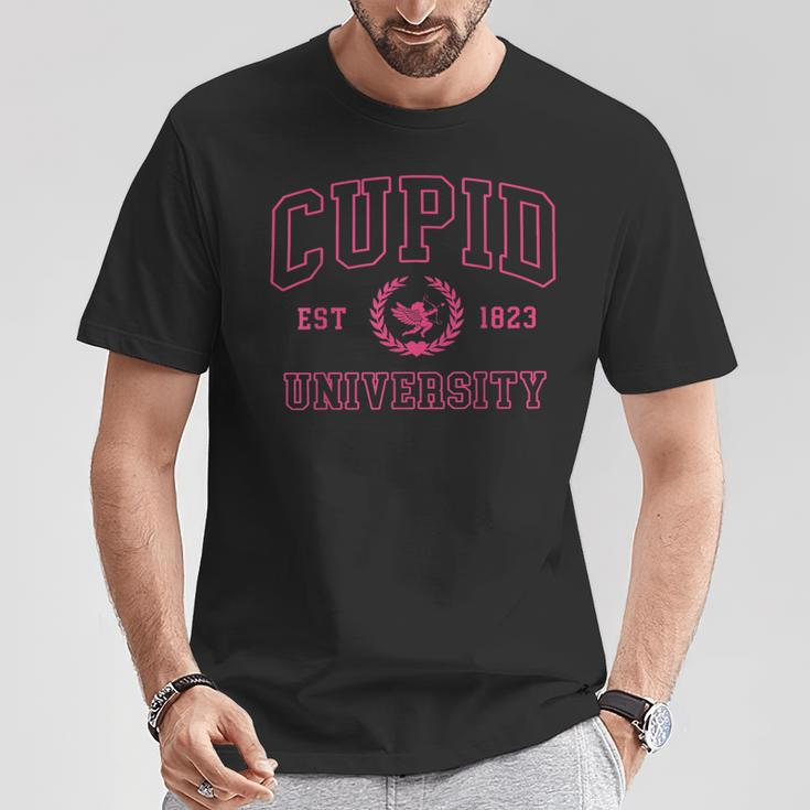 Cupid University Est 1823 Happy Valentines Day Anniversary T-Shirt Unique Gifts