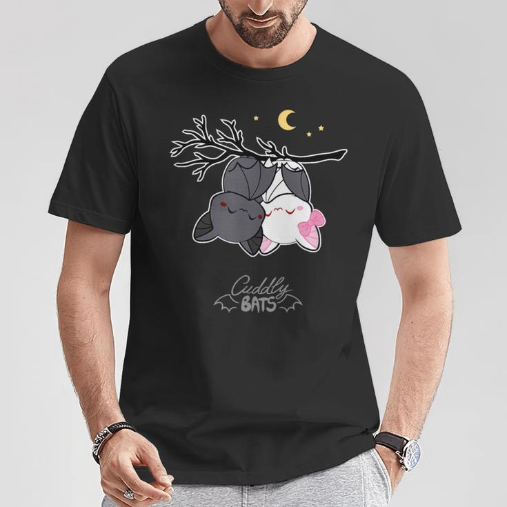 Cute Bats For Sleeping ed By Cuddly Bat Com T-Shirt Lustige Geschenke
