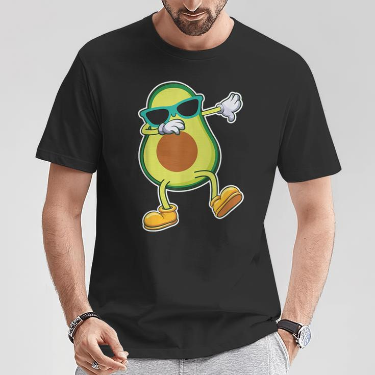The Dabbing Avocado Plant Green Food Lover T-Shirt Unique Gifts