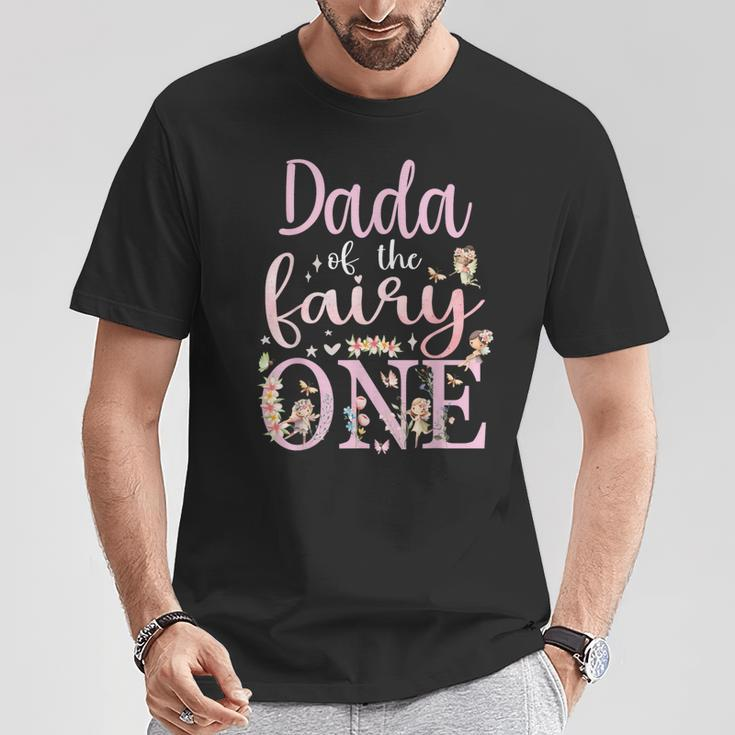 Dada Of The Fairy One Dad 1St Birthday Party Family Matching T-Shirt Unique Gifts