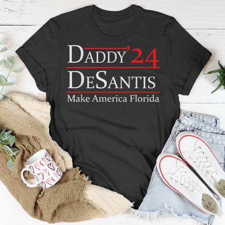 Daddy 2024 Desantis Make America Florida T-Shirt Unique Gifts