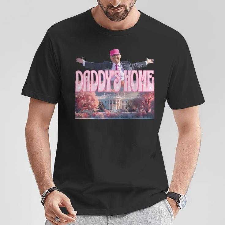 Daddy's Home Real Donald Pink Preppy Edgy Good Man Trump T-Shirt Unique Gifts