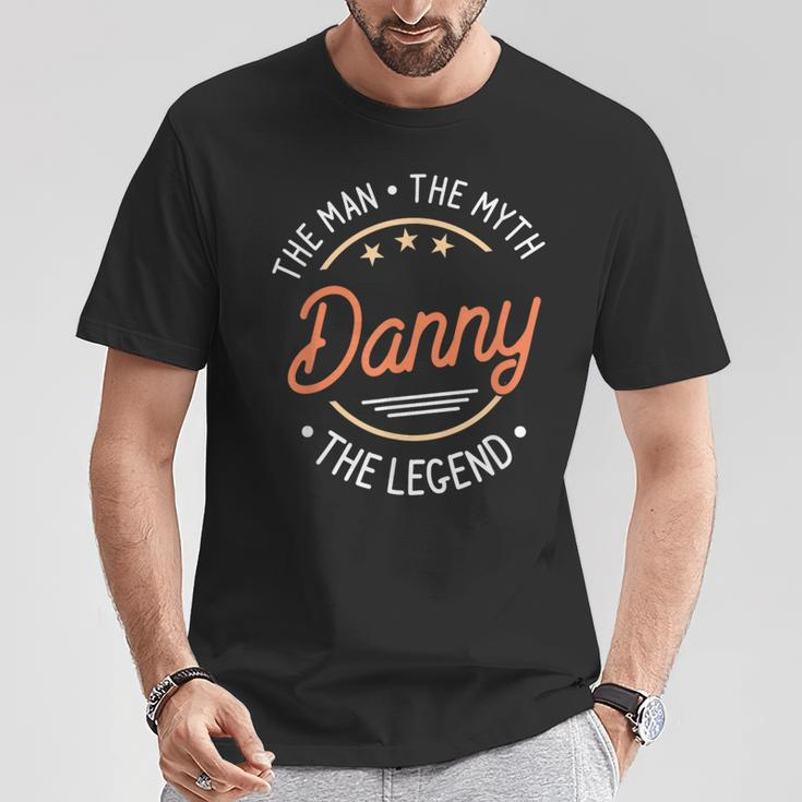 Danny The Man The Myth The Legend T-Shirt Unique Gifts