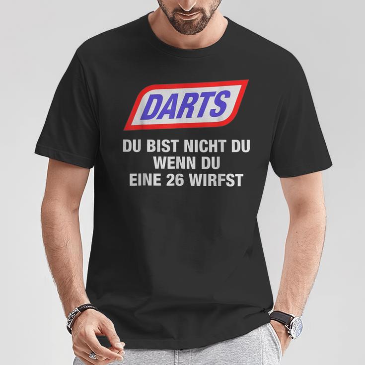 Darts Du Bist Nicht Du Wenn Du Eine 26 Wirfst 2024 T-Shirt Lustige Geschenke