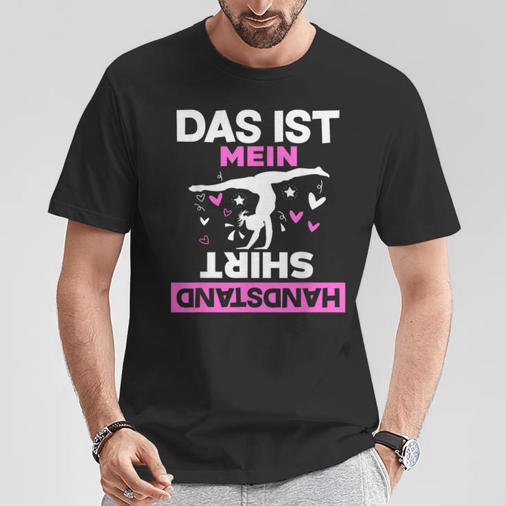 Das Ist Mein Handstand Gymnast T-Shirt Lustige Geschenke