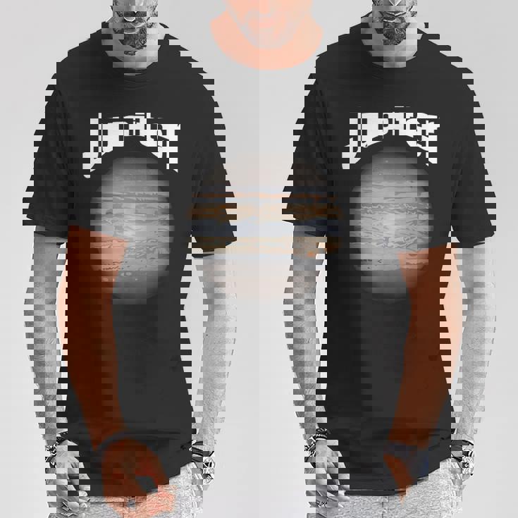 De Júpiter Planeta Del Sistema Solar Camiseta unisex Regalos divertidos