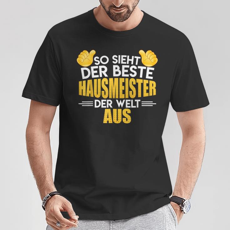 Der Beste Hausmeister Der Welt The Best Caret T-Shirt Lustige Geschenke