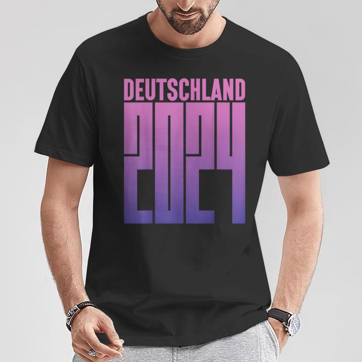 Deutschland 2024 Fan Love Diversity Germany Fanartikel Pride T-Shirt Lustige Geschenke