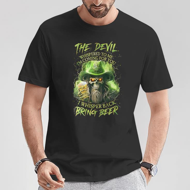The Devil Whispered To Me I'm Coming For You T-Shirt Funny Gifts