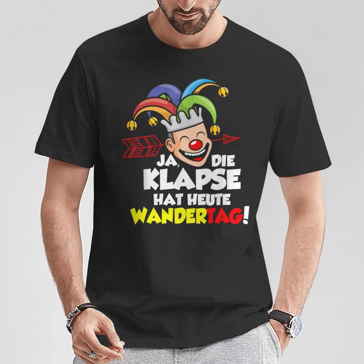 Die Klapse Hat Wandertag T-Shirt Lustige Geschenke