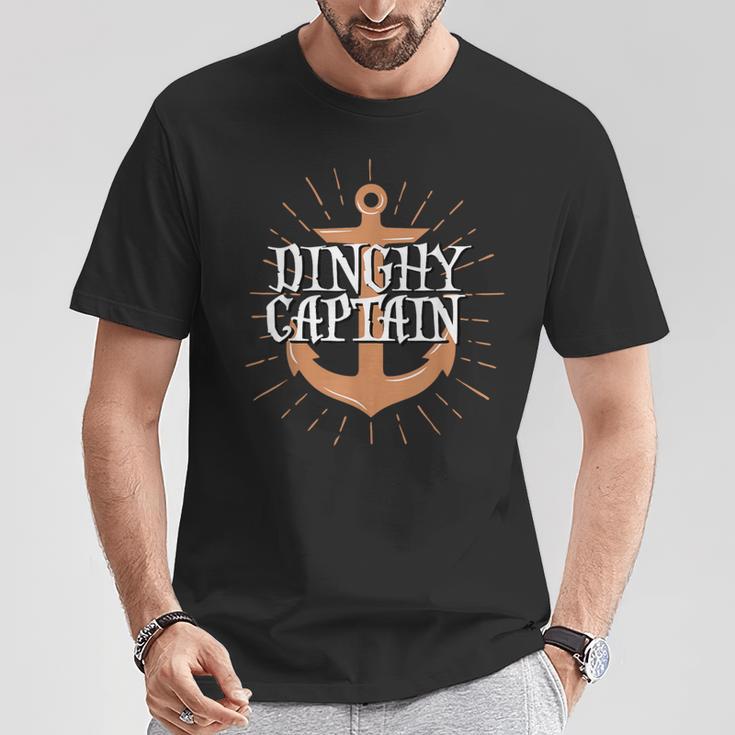 Dinghy Captain boating Sailing Crew T-Shirt Unique Gifts