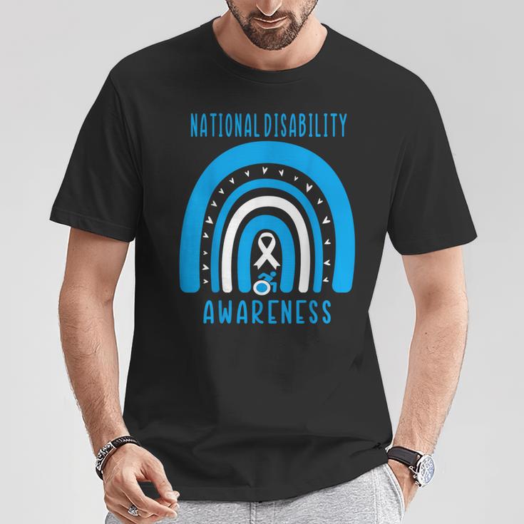 Disability Employment Awareness Month Disability Pride Month T-Shirt Unique Gifts