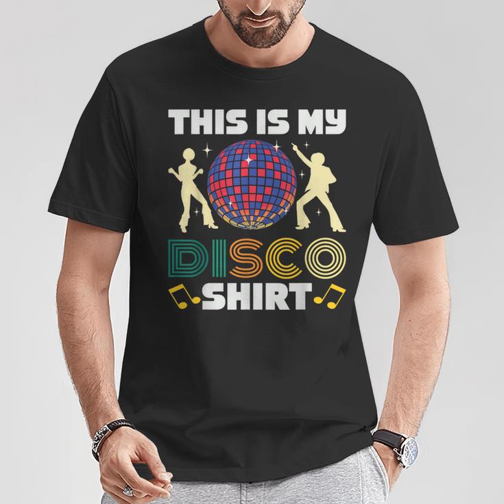 This Is My Disco Costume 1970S Funky 70 Styles Retro T-Shirt Unique Gifts