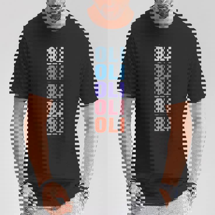 Divertido Regalo Nombre Oli Personalizado Primer Nombre Camiseta unisex Regalos divertidos