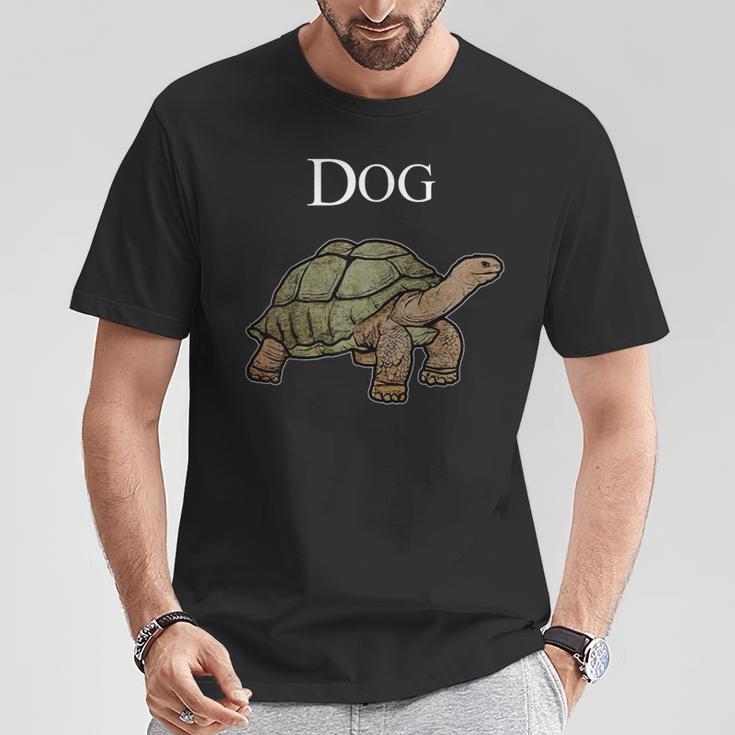 Dog Turtle Meme Joke Dogs For Women T-Shirt Unique Gifts