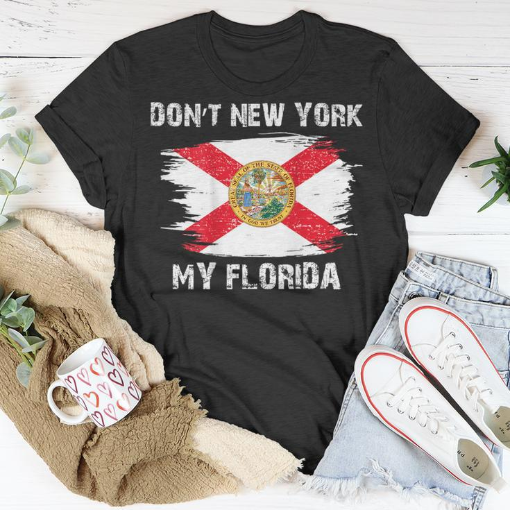 Don't New York My Florida On Back T-Shirt Unique Gifts